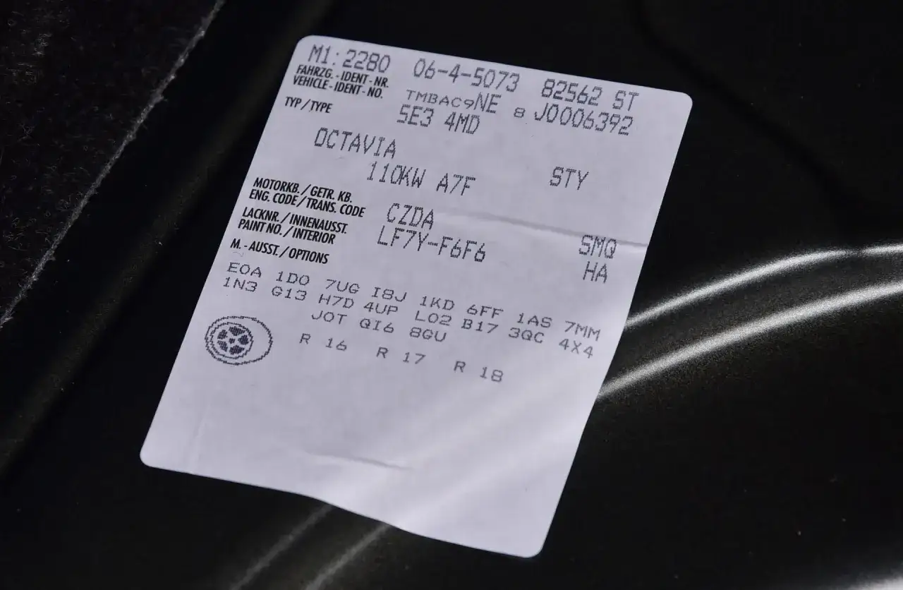 Kod silnika w Volkswagenie - jak sprawdzić go po VIN?